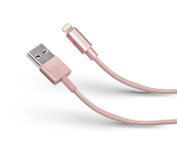 SBS Kabel USB-Lightning MFI SBS  1m w otulinie Różowe złoto # - 1442481 - zdjęcie 1